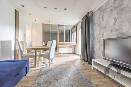 Dwupokojowe mieszkanie na parterze z balkonem w Jaworznie na os. Gigant | Spacer 3D - Zdjęcie 2