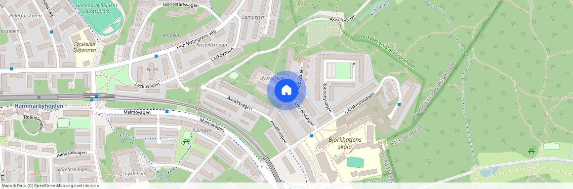 Lyckebyvägen, Johanneshov