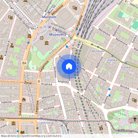 Rubešova, Praha 2 - Vinohrady