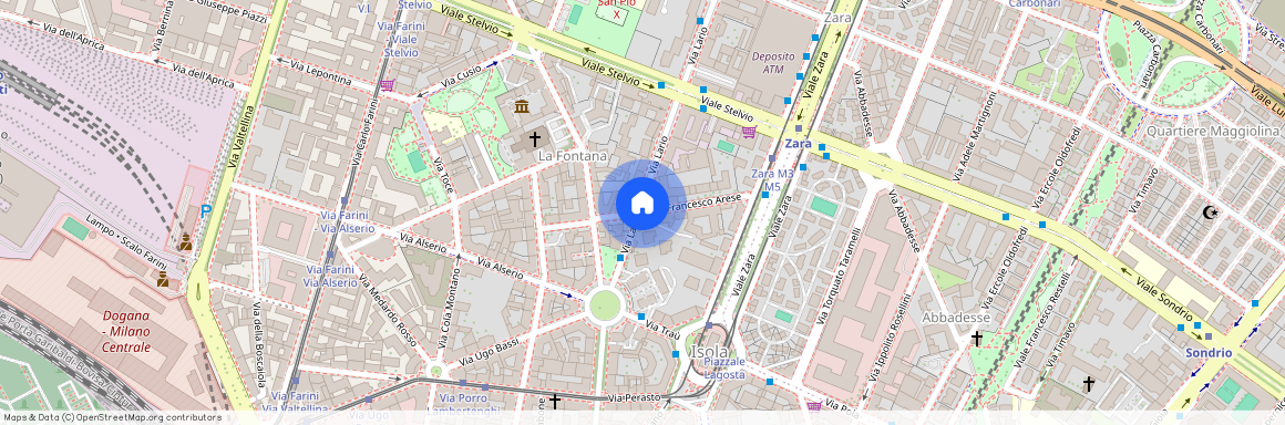 Via Francesco Arese, Milan, Lombardy 20159