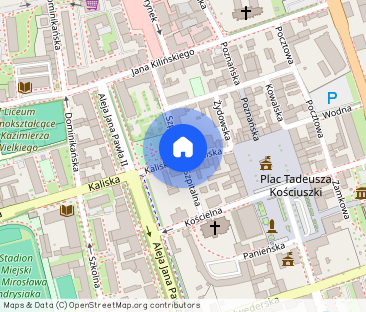 2 pok. 43 m2, 8 piętro, przy ul. Łęczyckiej - Фото 1