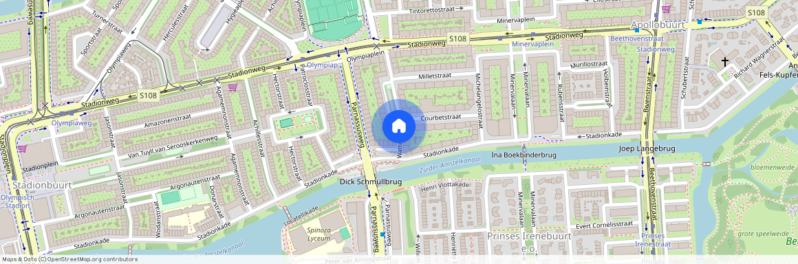 Apollobuurt, 1077 ZK, Watteaustraat, Amsterdam