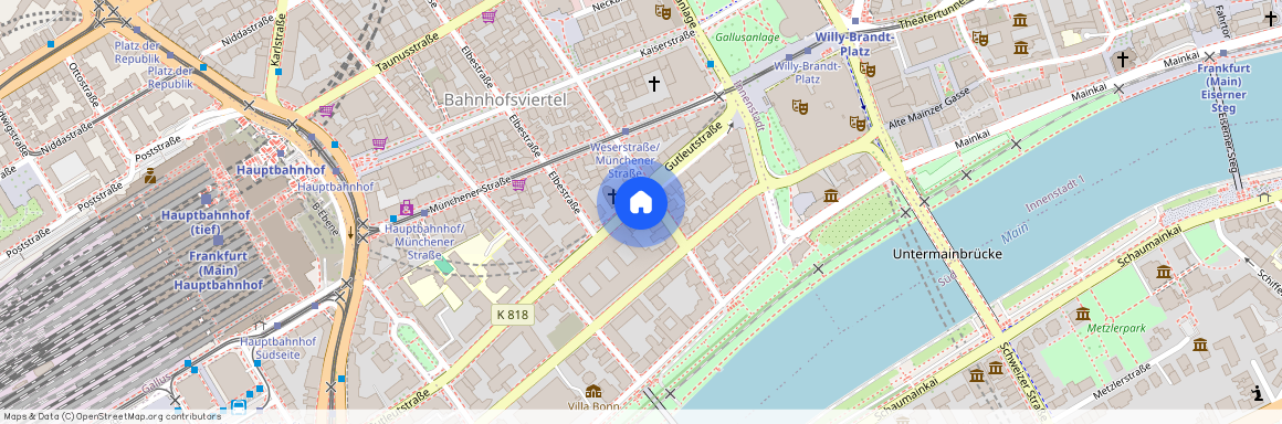 Gutleutstr. 21, 60329 Frankfurt am Main - Bahnhofsviertel