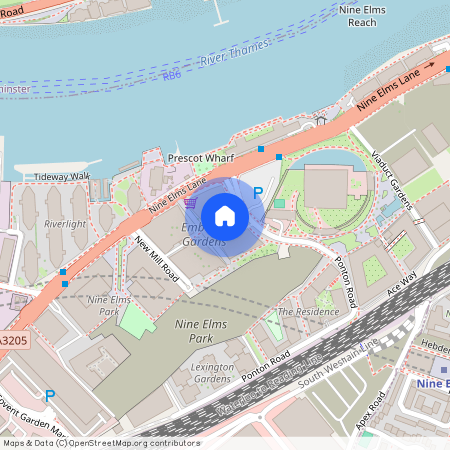 (l), Ambassador Building, Embassy Gardens, SW11