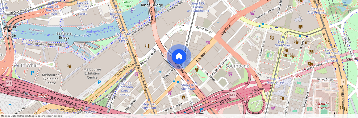 2206/84-90 Queens Bridge Street, Vic 3006, Southbank