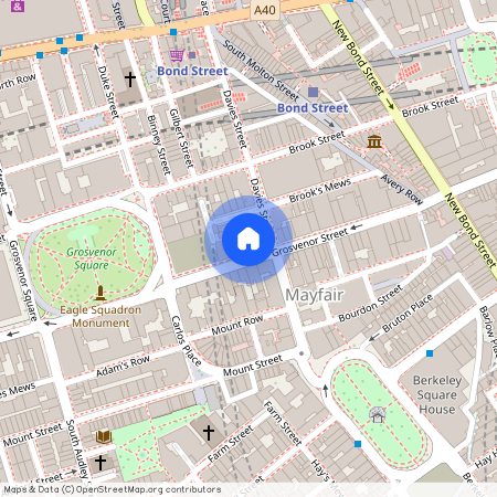 32 Grosvenor Street, London, w1k