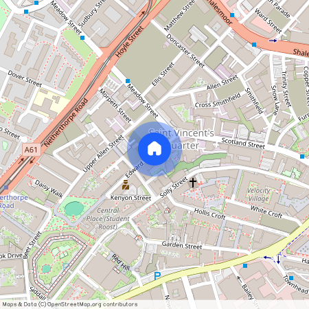 Edward St, S3 7GE, Sheffield