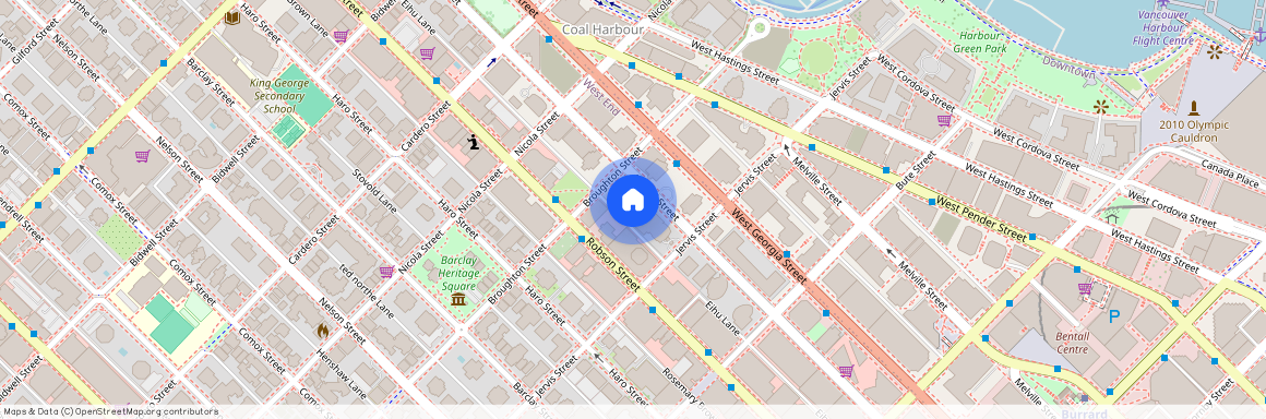 google map, Vancouver, Vancouver, Metro Vancouver, V6G 3A7