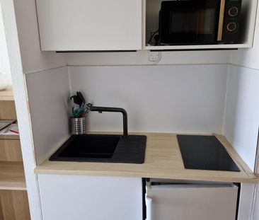 Studio meublé de 18.90 m², balcon, kitchenette équipée. - Photo 1