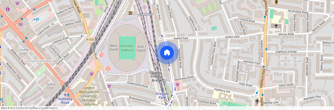 Drayton Park, Highbury, London, N5 1DH