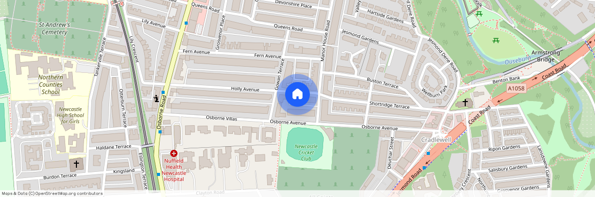 Holly Avenue, Jesmond NE2