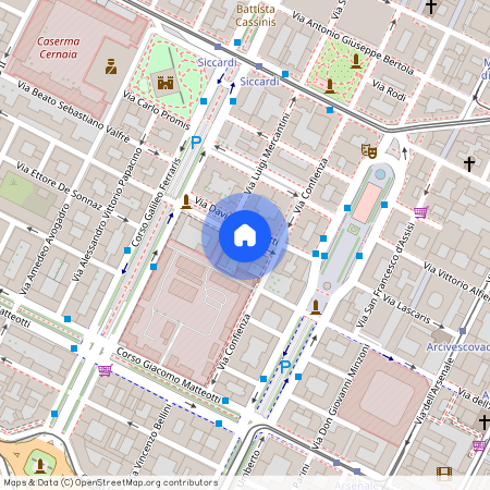 Via davide bertolotti, 9, Torino, Piedmont 10121