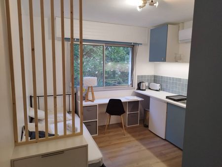 Studio Nantes (Cardo) avec jardin partagé - 17m² - Photo 4