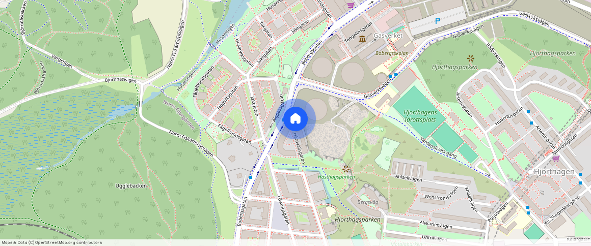 Hårdvallsgatan **, Hjorthagen