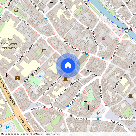 Rue des Carmes 1 / A, 7500 Tournai