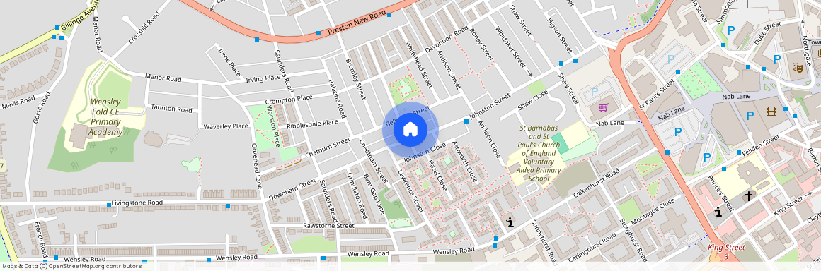 Johnston Street, Blackburn