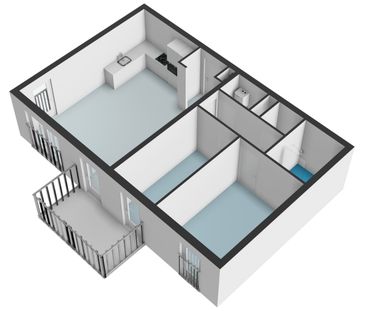 Appartement te huur: Nida Senffstraat 119 1095 MX Amsterdam - Foto 2