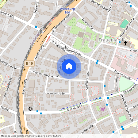 Kirchbühlstr. 13d, 97074 Bayern - Würzburg