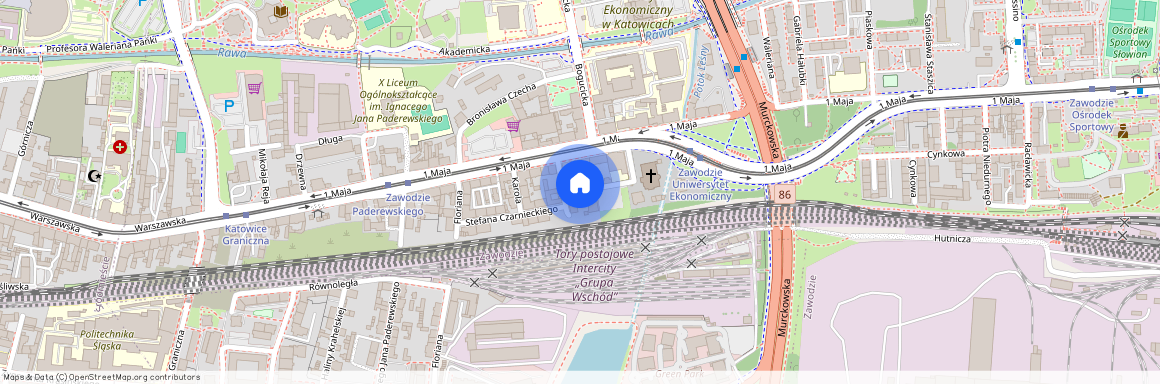 ul. Władysława Łokietka, Zawodzie, Katowice, śląskie