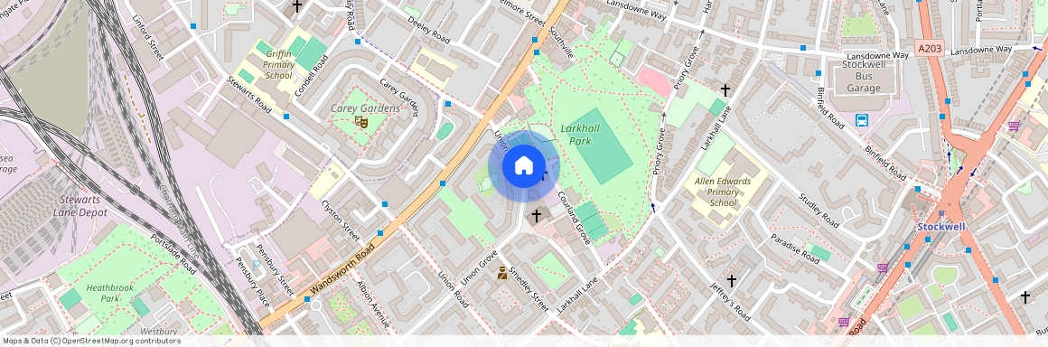Courland Grove, Clapham, London, SW8