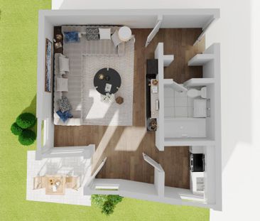 Souterrainwohnung in Oberdürrbach - Photo 6