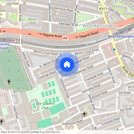Comeragh Road, West Kensington, London, W14