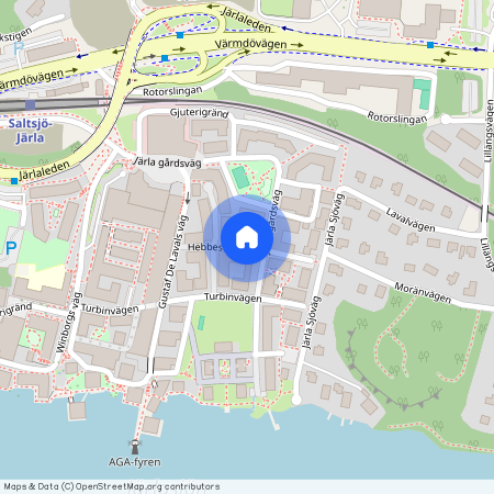 Hebbes gränd, Nacka