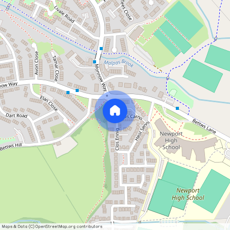 Clos Carno, Bettws, Newport, NP20