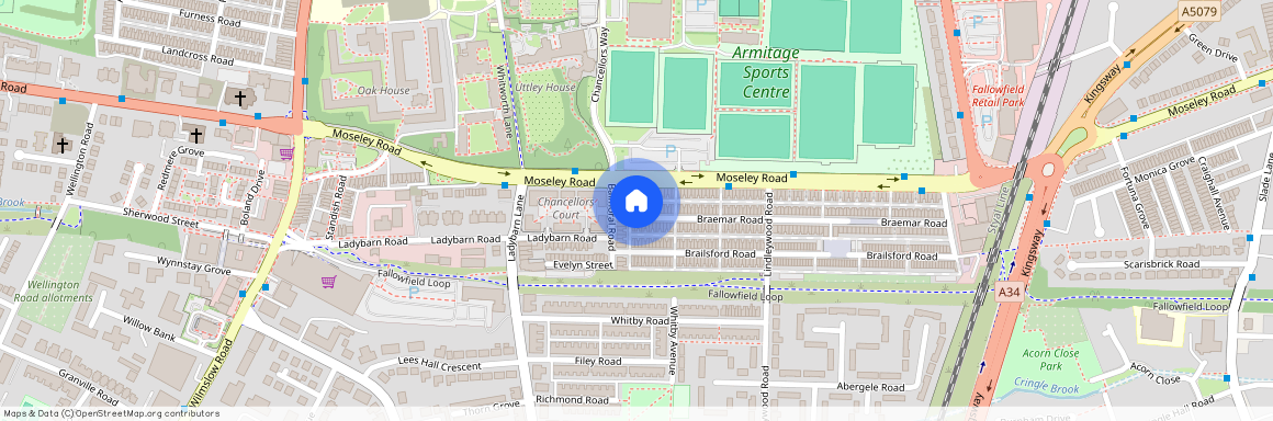 3 BED Braemar Road, Fallowfield, Manchester, M14
