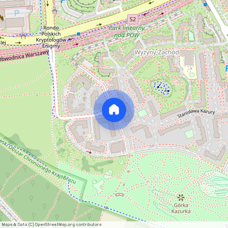 ul. Bobrowiecka, Natolin, Ursynów, Warszawa, mazowieckie