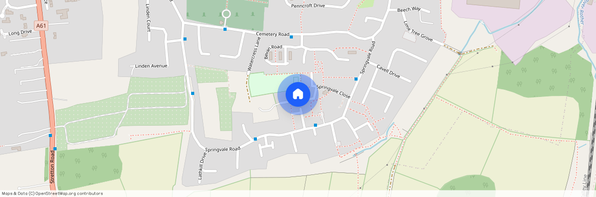 Springvale Close, Danesmoor, Chesterfield, Derbyshire, S45 9SA