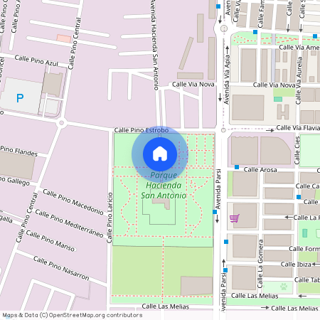 Palmete-Padre Pío-Hacienda San Antonio, Sevilla