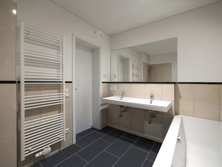 Erstbezug: Neubau im Zentrum mit Loggia, Fußbodenheizung und Parkett! - Photo 5