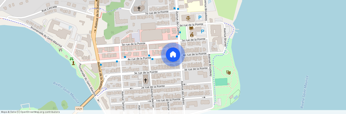 1re rue de la Pointe, Shawinigan, Shawinigan, Mauricie, G9N 1G6