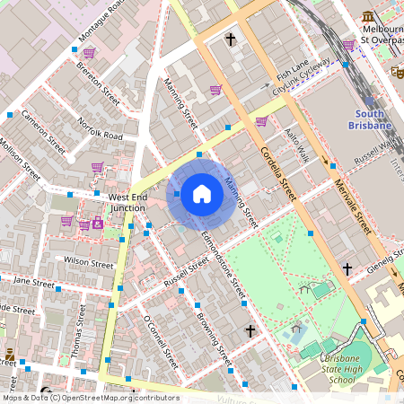 2 Bed Type 03/16 Edmondstone Street, Qld 4101, South Brisbane