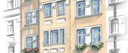 Goethestr. 69, Wohnung 8 ~~~Balkon, Haus mit Aufzug, Bad mit Badewanne und Dusche, Abstellraum, Abstellraum im Treppenhaus - Foto 1