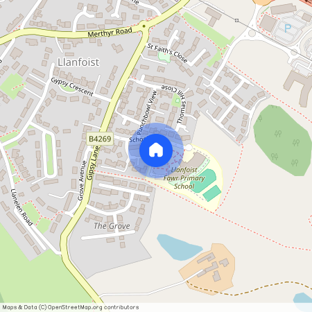 School Way, Llanfoist, Abergavenny