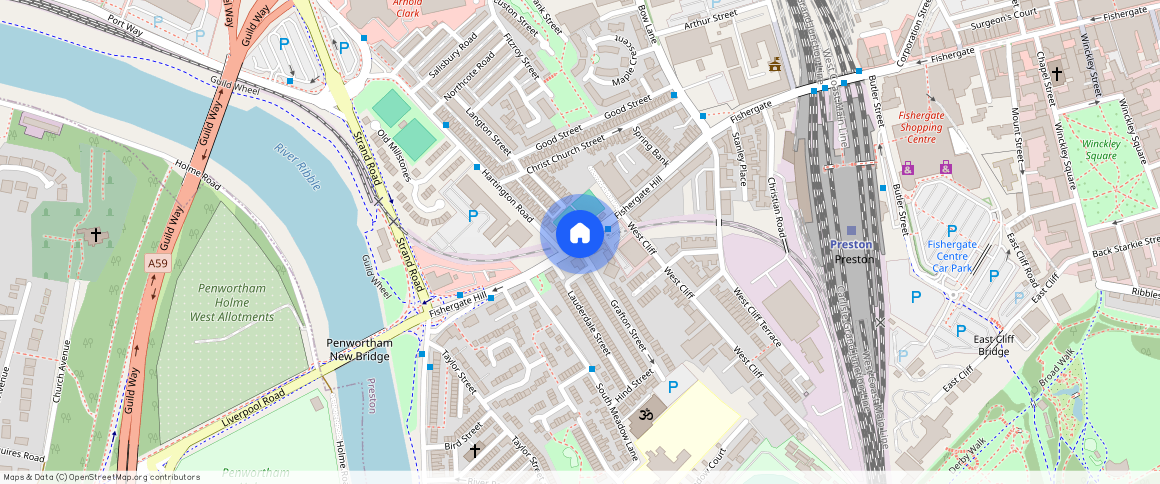 Fishergate Hill, Preston, PR1