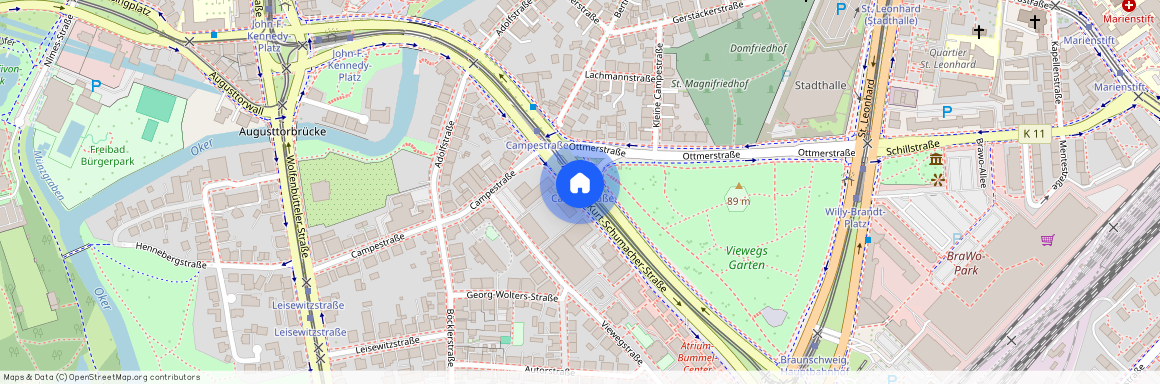 Kurt-Schumacher-Straße, 38102, Kurt-Schumacher-Straße    Braunschweig