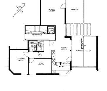 3.5 Zimmer, 96 m², 3. Stock - Photo 1