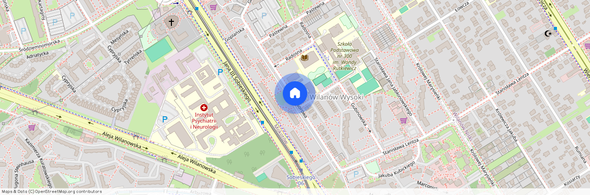 ul. Resorowa, Wilanów Wysoki, Wilanów, Warszawa, mazowieckie
