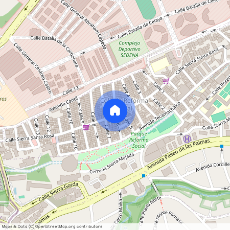 Sierra Santa Rosa, Colonia Reforma Social, C.P. 11650, Df / Cdmx