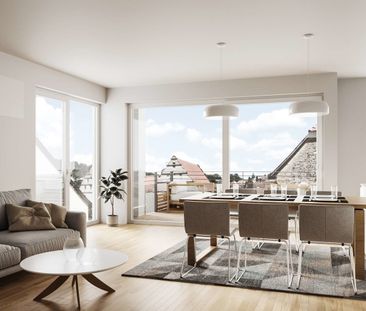 Wunderschöne 4-Zimmer DG-Wohnung mit Dachterrasse in idyllischer Lage - Foto 6