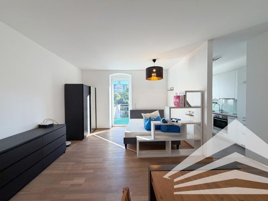 Stilvolle 1 Zimmer-Altbau-Wohnung mit Küche & Domblick in bester City-Lage - Photo 1