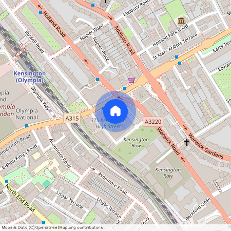 Benson House, 375 Kensington High Street W14