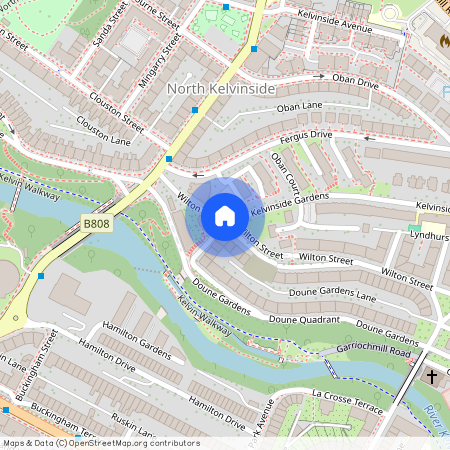 Wilton Street, North Kelvinside, Glasgow, G20