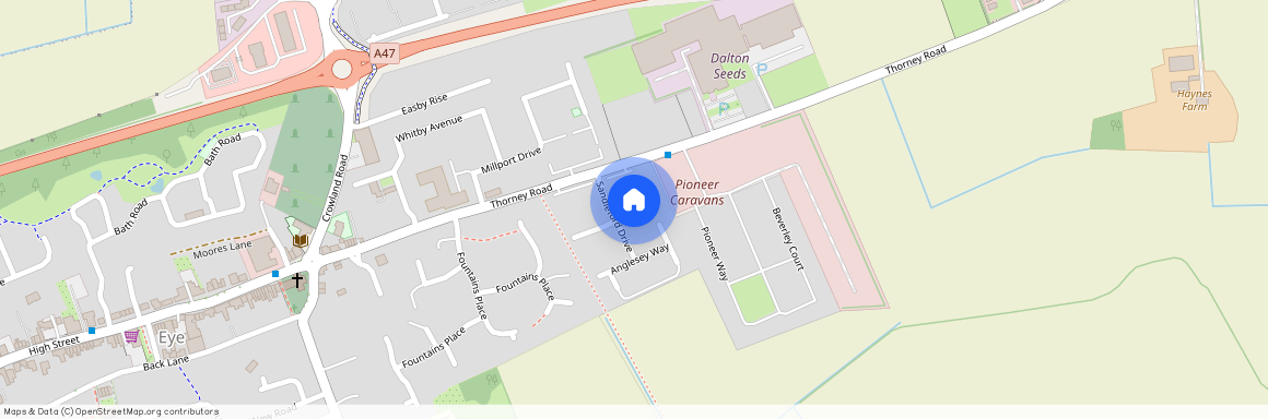 Abingdon Close, Eye, Peterborough, Cambridgeshire, PE6