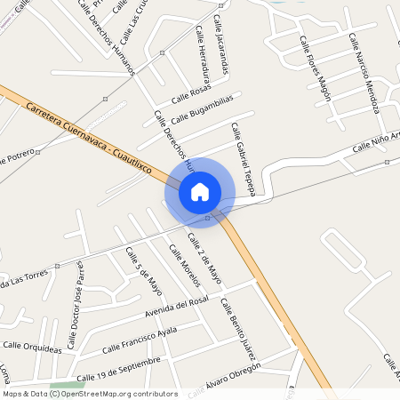Camino Real Tetelcingo Calderon, Colonia Ampliación Narciso Mendoza, C.P. 62756, Morelos
