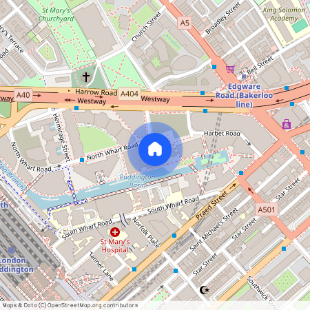 Merchant Square East, London, W2
