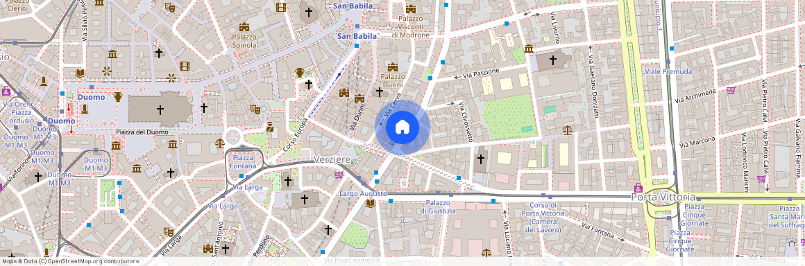 Via Uberto Visconti di Modrone 3, 20122 Milan MI, Italy